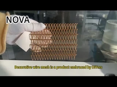 알루미늄 유연 열 강도 부식 내성 장식 철망