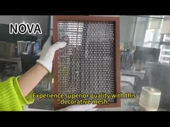 장식용 금속 망 스테인리스 스틸 사용자 정의 가능한 방 분단기