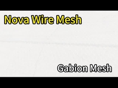 오래 지속 되는 보호 를 위해 뜨거운 물 로 담긴 진열 된 가비온