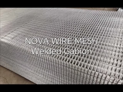 진크 알루미늄 합금 용접 가비온 - 275g/m2 극한 날씨 저항을 위한 코팅