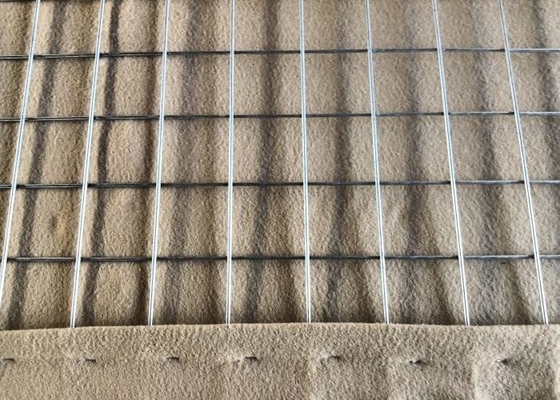 날씨에 견딜 수 있는 군사용 헤스코 장벽 76.2x76.2mm 구멍 크기
