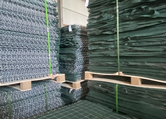 5.0mm Mesh Wire Panel 군사 장벽 300g/m2 지오텍스틸 직물 무게