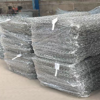 침식 방지 및 옹벽용 아연 도금 개비온 와이어 메쉬 60x80mm