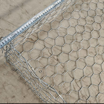 침식 방지 및 옹벽용 아연 도금 개비온 와이어 메쉬 60x80mm