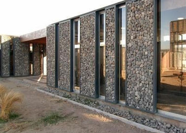 건축 클래딩을 위한 뜨거운 담궈진 용접된 메시 Gabions 정연한 구멍 모양