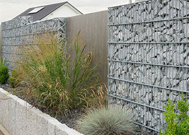 건축 클래딩을 위한 뜨거운 담궈진 용접된 메시 Gabions 정연한 구멍 모양