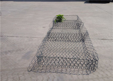 두 배 격막 PVC 입히는 Gabion 바구니 PE 입히는 Gabion 매트리스