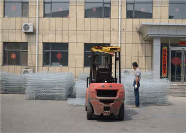 조립되는 간단한 길쌈하는 튼튼한 길쌈된 6각형 Gabion 상자 세겹 강선전도
