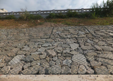 부식 통제  Gabion 매트리스/메시 Gabions 길쌈한 Pvc는 입혔습니다