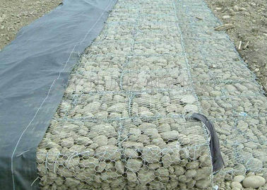 부식 통제  Gabion 매트리스/메시 Gabions 길쌈한 Pvc는 입혔습니다