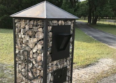 용접된 메시 Gabions 가동 가능한 아연 찬성되는 입히는 지상 처리 ISO9001