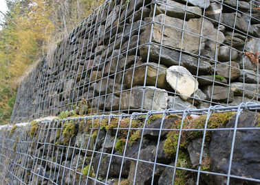 지구 안정화를 위한 10% Galfan에 의하여 입히는 용접된 메시 Gabions